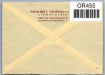 Berlin 138 auf Brief als Mehrfachfrankatur #OR455