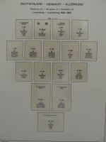 Deutsches Reich ab 1933 und etwas Besetzung im Schaubek Vordruck #LZ942