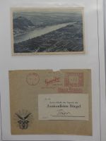 Deutschland Briefe, Karten mit Bonn Stempel auf selbstgestalteten Seiten #LZ946