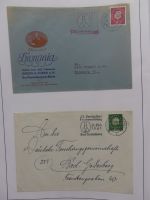 Deutschland Briefe, Karten mit Bonn Stempel auf selbstgestalteten Seiten #LZ946