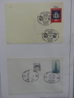 Deutschland Briefe, Karten mit Bonn Stempel auf selbstgestalteten Seiten #LZ946