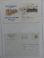 Deutschland Briefe, Karten mit Bonn Stempel auf selbstgestalteten Seiten #LZ946