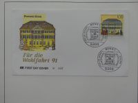 Deutschland Briefe, Karten mit Bonn Stempel auf selbstgestalteten Seiten #LZ946
