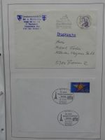 Deutschland Briefe, Karten mit Bonn Stempel auf selbstgestalteten Seiten #LZ946