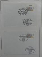 Deutschland Briefe, Karten mit Bonn Stempel auf selbstgestalteten Seiten #LZ946