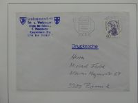 Deutschland Briefe, Karten mit Bonn Stempel auf selbstgestalteten Seiten #LZ946