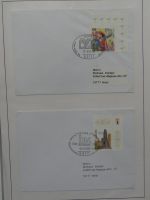 Deutschland Briefe, Karten mit Bonn Stempel auf selbstgestalteten Seiten #LZ946