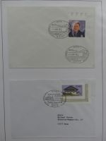 Deutschland Briefe, Karten mit Bonn Stempel auf selbstgestalteten Seiten #LZ946