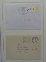 Deutschland Briefe, Karten mit Bonn Stempel auf selbstgestalteten Seiten #LZ946