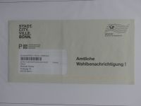 Deutschland Briefe, Karten mit Bonn Stempel auf selbstgestalteten Seiten #LZ946