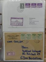 Berlin Postkarten und Briefe im Ringbinder #LZ955