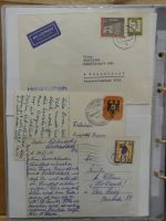 Berlin Postkarten und Briefe im Ringbinder #LZ955