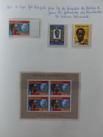 Ghana postfrisch besammelt auf selbstegestalteten Seiten #LZ968