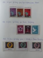 Ghana postfrisch besammelt auf selbstegestalteten Seiten #LZ968