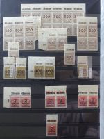 Deutsches Reich OPD, Bogenteile im Einsteck-Album #LZ970