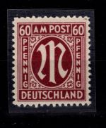 Bi-Zone 33 A az postfrisch geprüft Hettler BPP #OT898