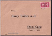 BRD Bund 304 auf Brief Mehrfachfrankatur #OT626