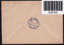 SBZ 142, 146, 147, 148 auf Brief Einschreiben Nachnahme #DAF82