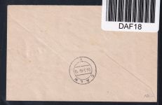 Französische Zone Allgemeine Ausgabe 13 auf Brief Einschreiben Eilbote #DAF18