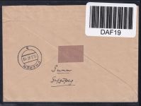 Französische Zone Allgemeine Ausgabe 4, 12 auf Brief Einschreiben Eilbote #DAF19