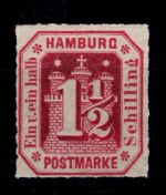 Hamburg 21 postfrisch tiefst signiert Pfenninger #OU556
