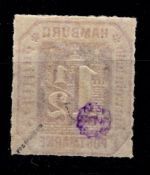 Hamburg 21 postfrisch tiefst signiert Pfenninger #OU556