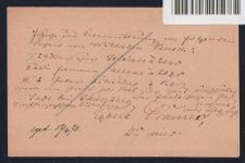 Deutsches Reich P 01 als Ganzsache geprüft Brugger BPP, Stempel Jaderberg #OU763