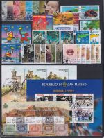 San Marino Jahrgang 2002 gestempelt #OP988