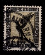 Deutsches Reich 384 gestempelt geprüft Schlegel BPP #OU933