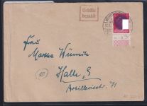 SBZ, Sächsische Schwärzungen AP 788 I auf Brief geprüft Findeisen #DAP15