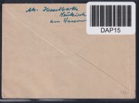 SBZ, Sächsische Schwärzungen AP 788 I auf Brief geprüft Findeisen #DAP15