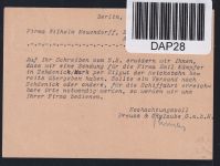 Berlin und Brandenburg 1 AB vx auf Postkarte geprüft Dr. Jasch BPP #DAP28
