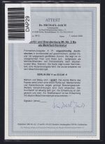 Berlin und Brandenburg 2 B a auf Postkarte geprüft Dr. Jasch BPP #DAP29