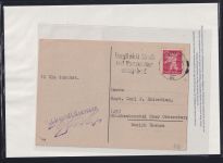 Berlin und Brandenburg 2 B a auf Postkarte geprüft Dr. Jasch BPP #DAP34