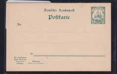 Deutsche Kolonien Togo P 13 als Ganzsache ungebraucht #DAP73