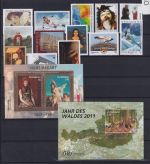Österreich Jahrgang 2011 postfrisch ohne Block 66 und SK-Marken #OV549
