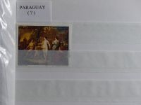 Paraguay anfänglich gestempelt später ** im Einsteckalbum #LZ990