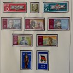 DDR ab Anfängen postfrisch bis 1984 besammelt in 5 Lindner Alben #LZ999