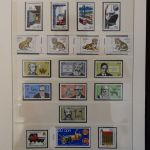 DDR ab Anfängen postfrisch bis 1984 besammelt in 5 Lindner Alben #LZ999