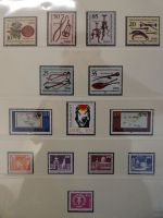 DDR ab Anfängen postfrisch bis 1984 besammelt in 5 Lindner Alben #LZ999