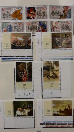 DDR ab Anfängen postfrisch bis 1984 besammelt in 5 Lindner Alben #LZ999