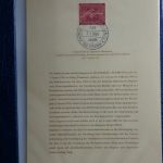 Berlin Erstagsblätter mit den Anfängen im Lindner Binder #MA006