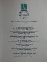 Berlin Erstagsblätter mit den Anfängen im Lindner Binder #MA006