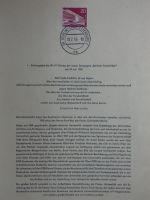 Berlin Erstagsblätter mit den Anfängen im Lindner Binder #MA006