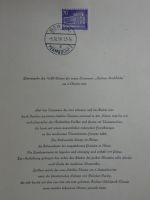 Berlin Erstagsblätter mit den Anfängen im Lindner Binder #MA006