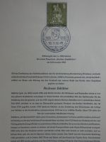 Berlin Erstagsblätter mit den Anfängen im Lindner Binder #MA006