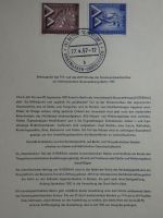 Berlin Erstagsblätter mit den Anfängen im Lindner Binder #MA006