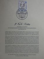 Berlin Erstagsblätter mit den Anfängen im Lindner Binder #MA006
