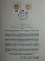 Berlin Erstagsblätter mit den Anfängen im Lindner Binder #MA006