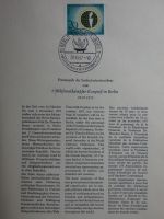 Berlin Erstagsblätter mit den Anfängen im Lindner Binder #MA006